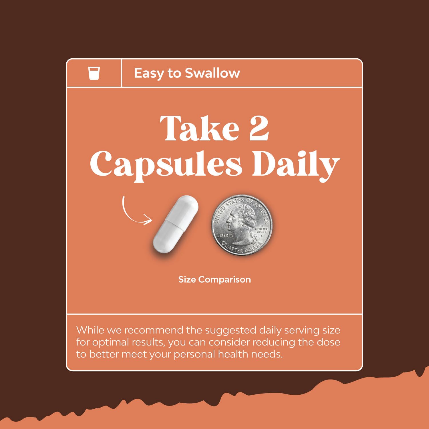 Nature's Craft Advanced Mushroom Complex capsules in hand for on-the-go use