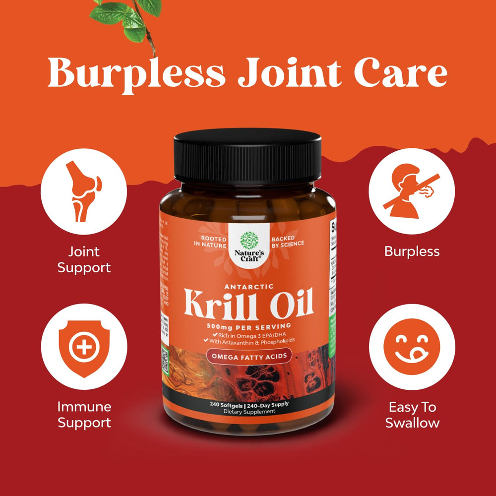 Krill oil may support heart health as part of a balanced routine.