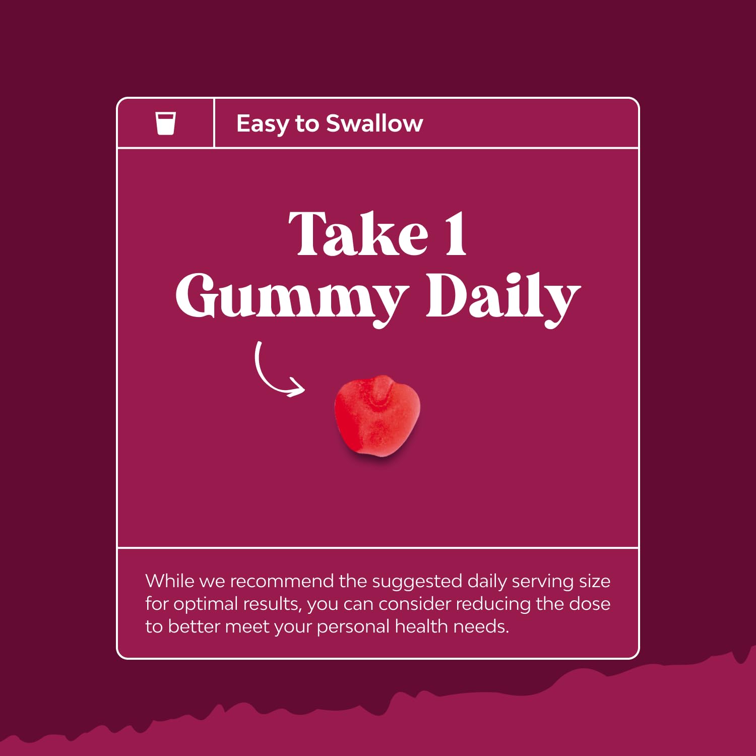Nature's Craft Apple Cider Gummies packaging for easy daily routine
