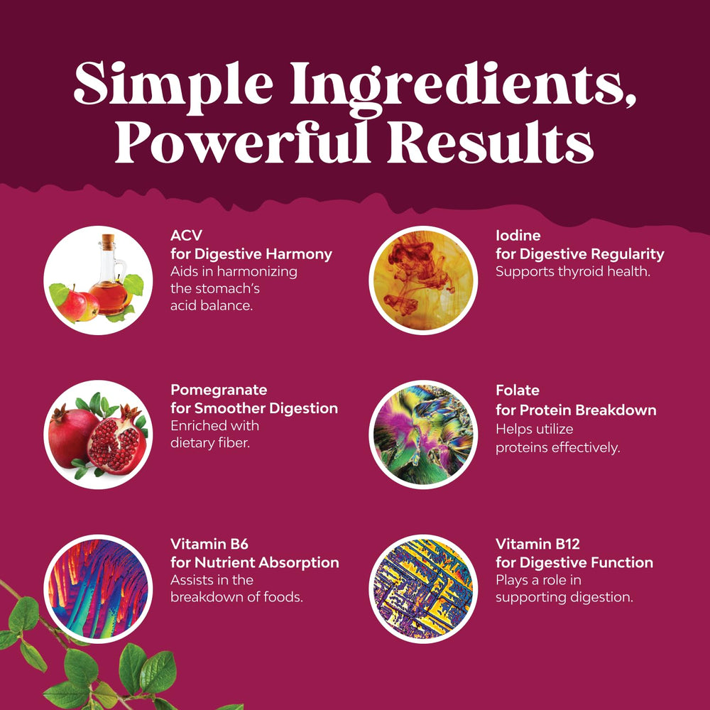 Nature's Craft vegan ACV gummies suitable for daily gut health
