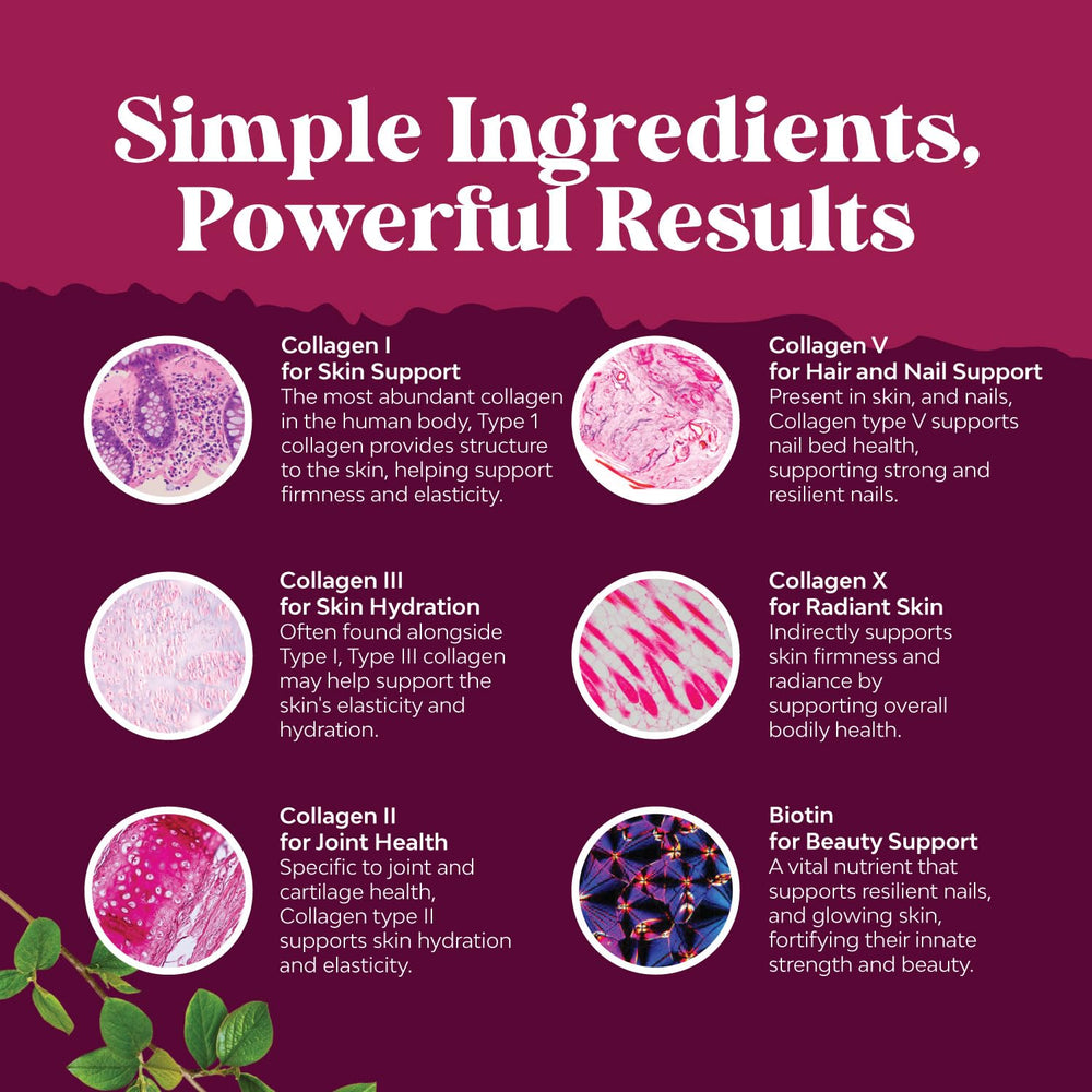 Natures Craft box on vanity emphasizing healthy hair and nails.