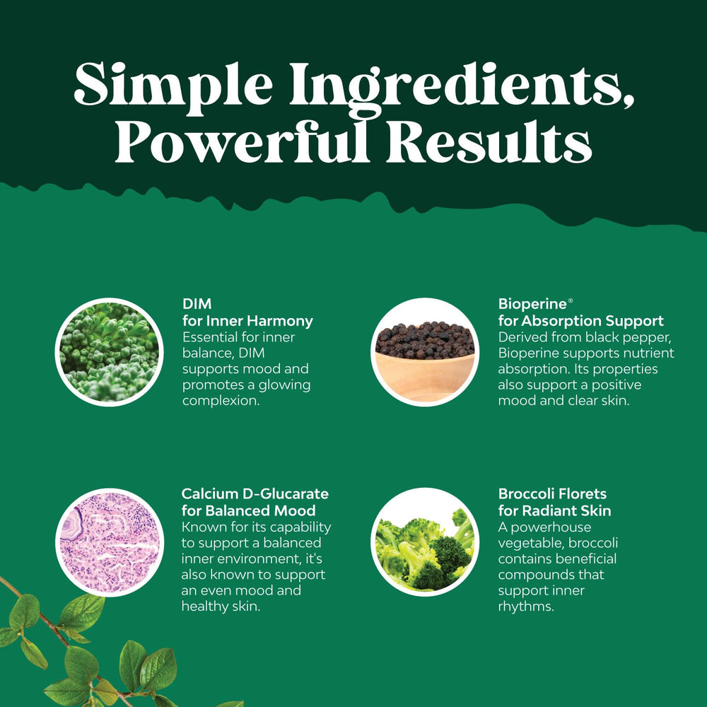 Natures Craft broccoli florets closeup showing sulforaphane‑rich ingredients