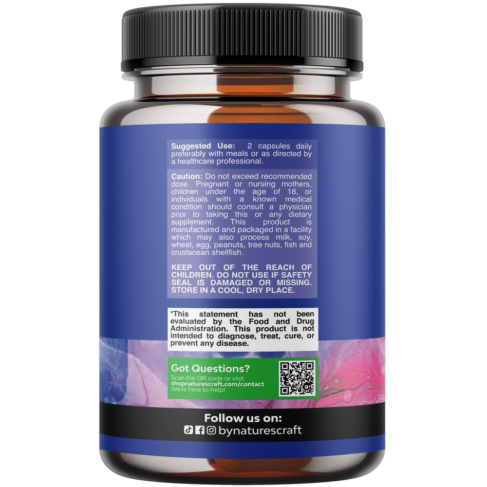 Natures Craft CANDI-CLEAR cápsulas para limpieza intestinal con probióticos y prebióticos
