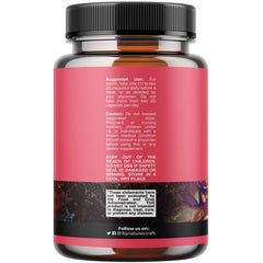 Natures Craft cápsulas veganas con colina para ciclo menstrual estable