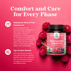 Natures Craft chaste berry capsules on display, known for supporting mood and cycle balance.