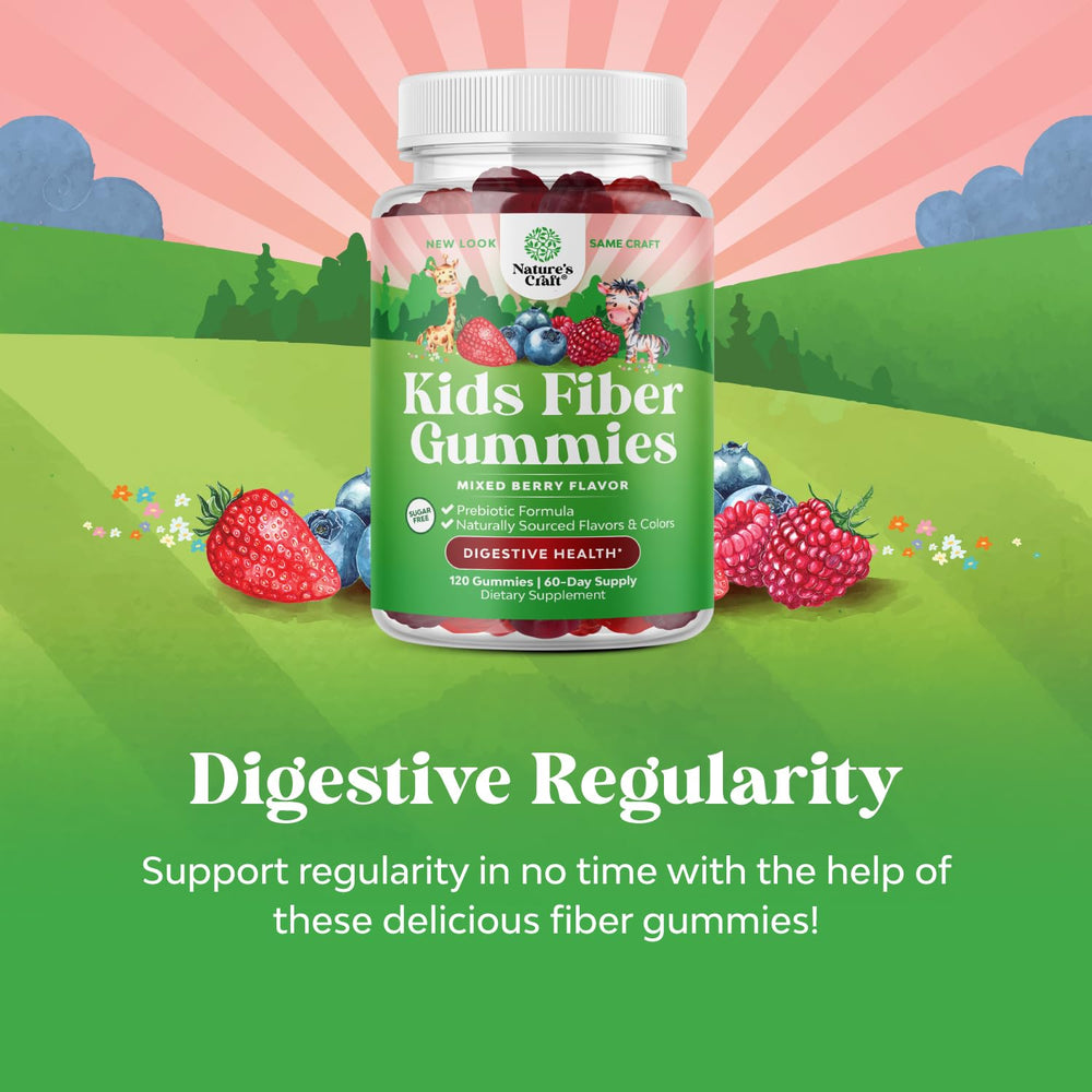 Nature's Craft Chicory Root Fiber label emphasizes vegan, non-GMO ingredients.