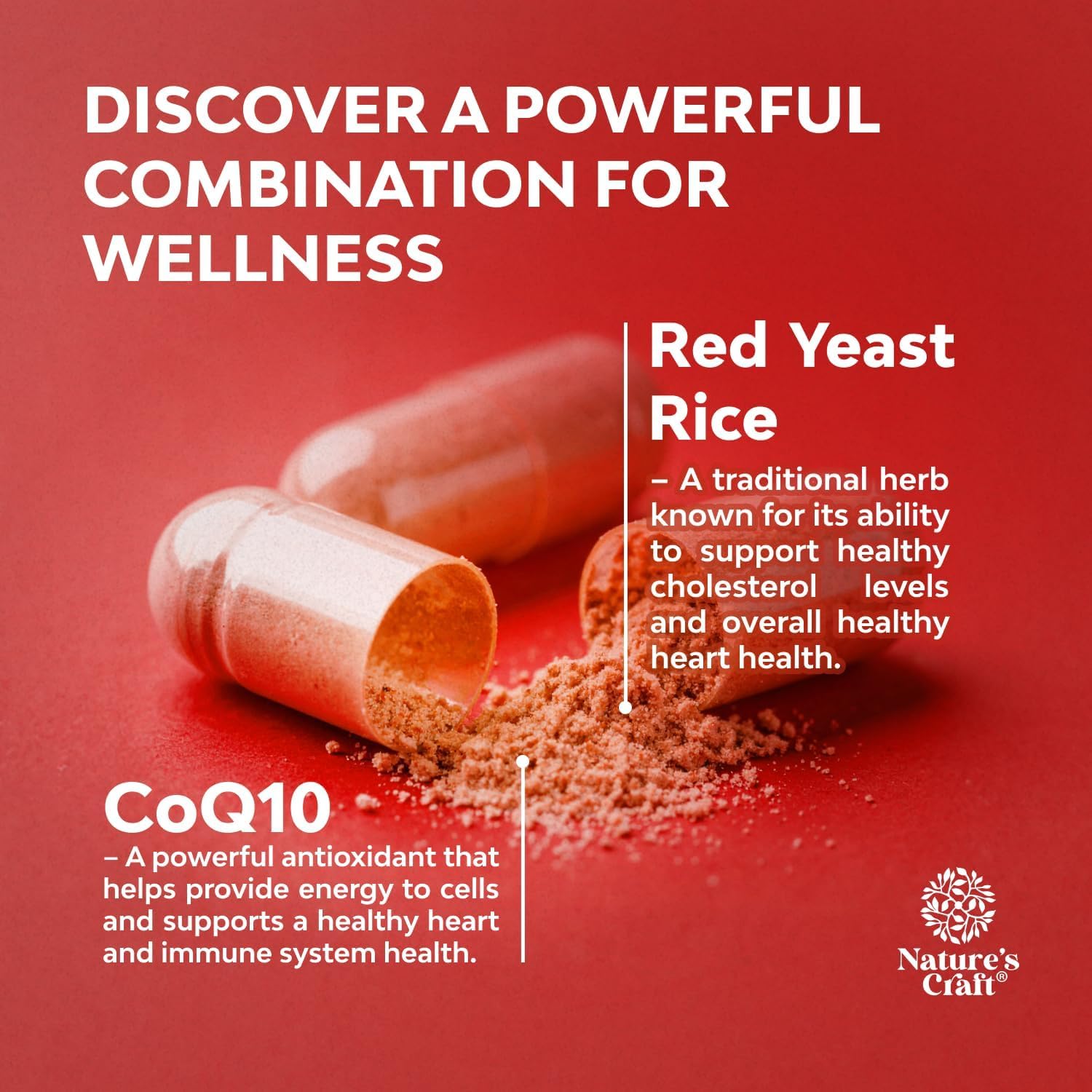 Natures Craft daily-dose capsules ready for morning routine.