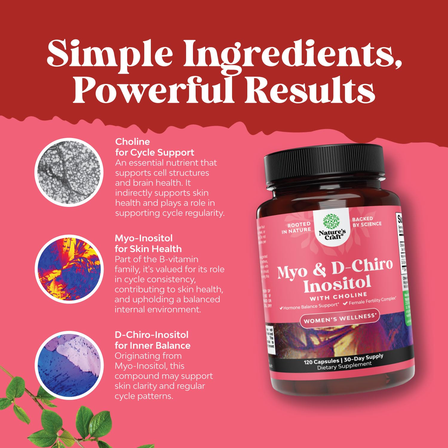 Natures Craft daily-dose capsules ready for routine use