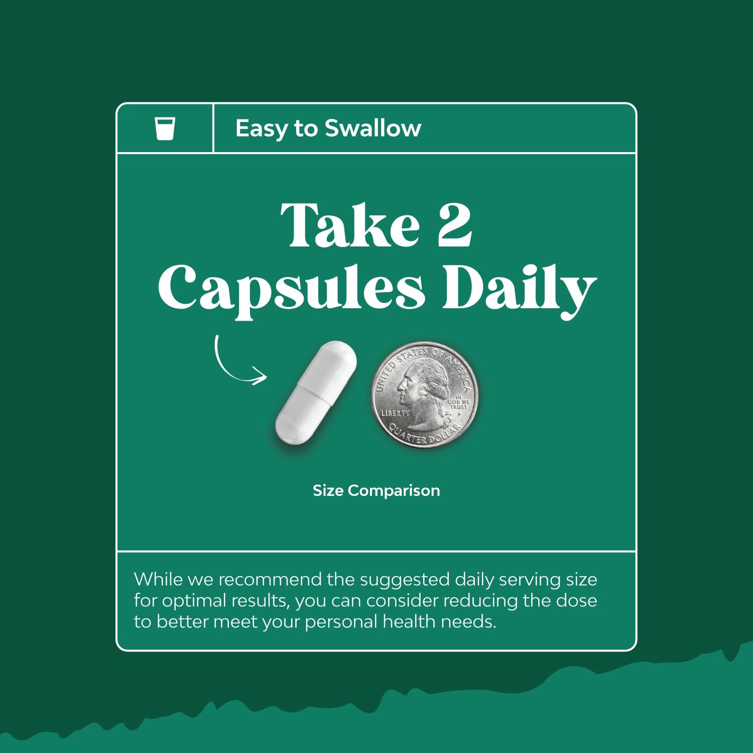 Natures Craft daily-use scene with capsules and water for routine digestion support