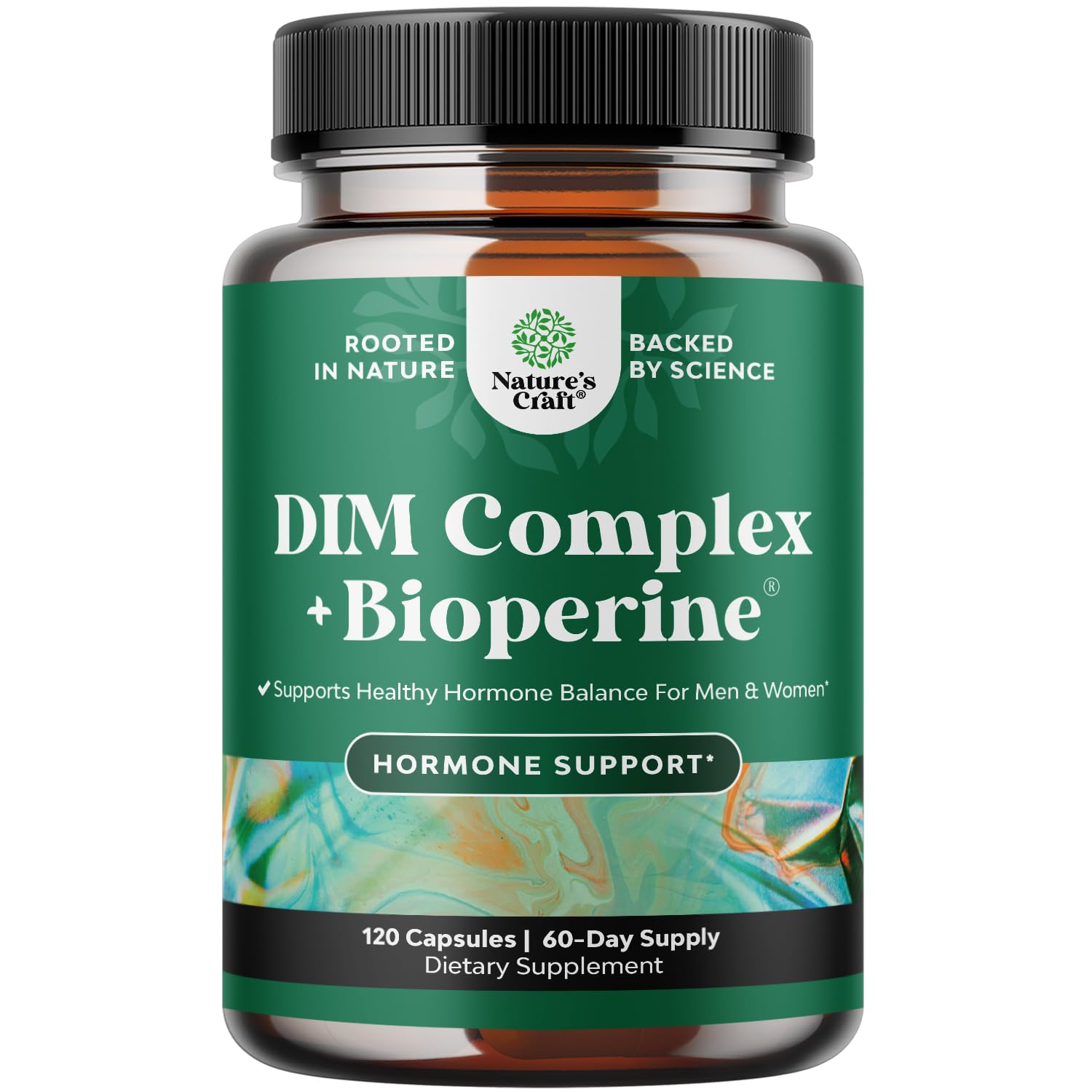 Natures Craft Extra-Strength DIM bottle front for balanced wellness opportunities