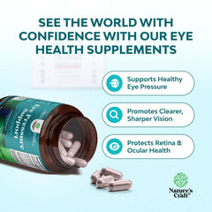 Natures Craft Eye Pressure Support bilberry extract ingredient for eye comfort.