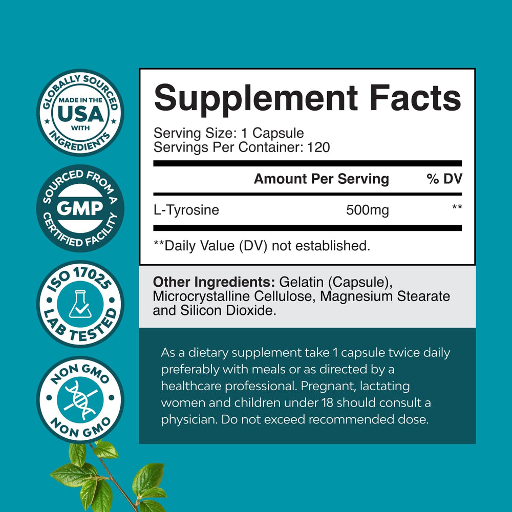 Nature's Craft bottle close-up highlights pure ingredients and third-party lab certification.