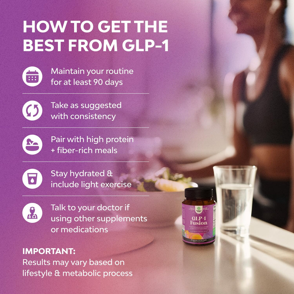 Natures Craft GLP-1 Berberine with turmeric and cayenne ingredients highlighted