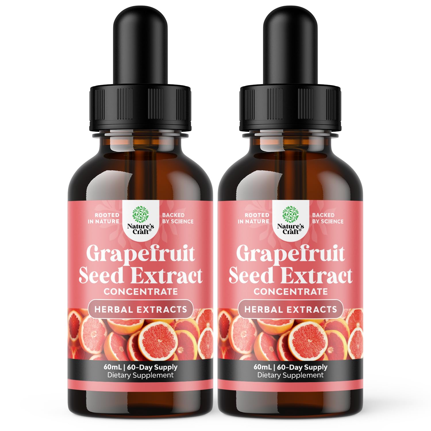 Natures Craft GSE grapefruit seed extract bottle for a simple daily wellness routine.