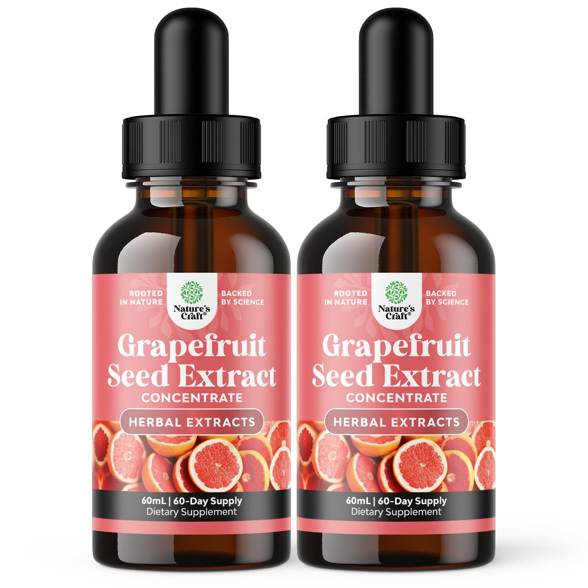 Natures Craft GSE grapefruit seed extract bottle for a simple daily wellness routine.