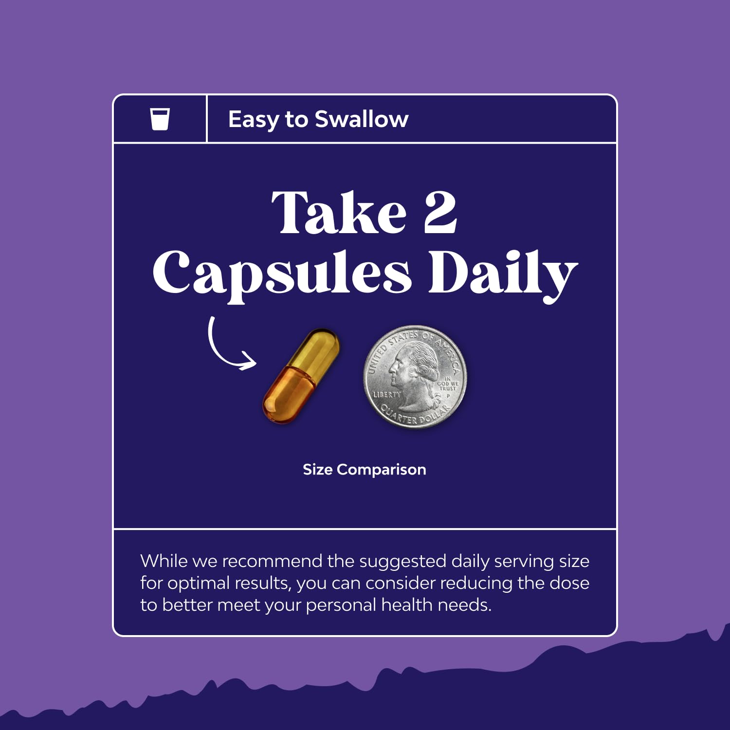 Hair growth-oriented capsules showcasing the potential for stronger, shinier strands.