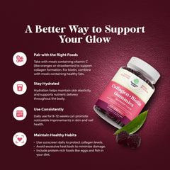 Natures Craft serving spoon with gummies for easy daily dose