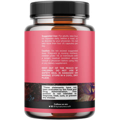 Natures Craft inositol capsules close-up for daily wellness