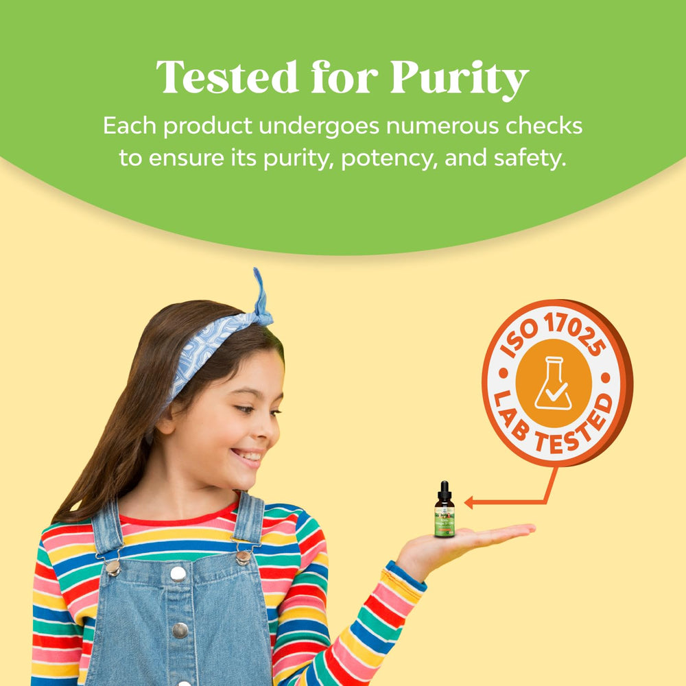 Natures Craft Kids DHA Omega 3 Drops dropper for easy dosing