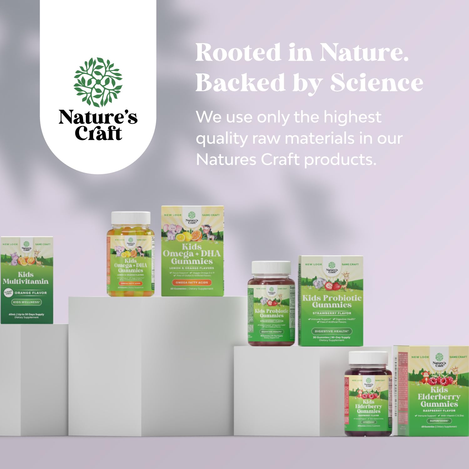 Gelatin-free and dairy-free formula emphasized on packaging