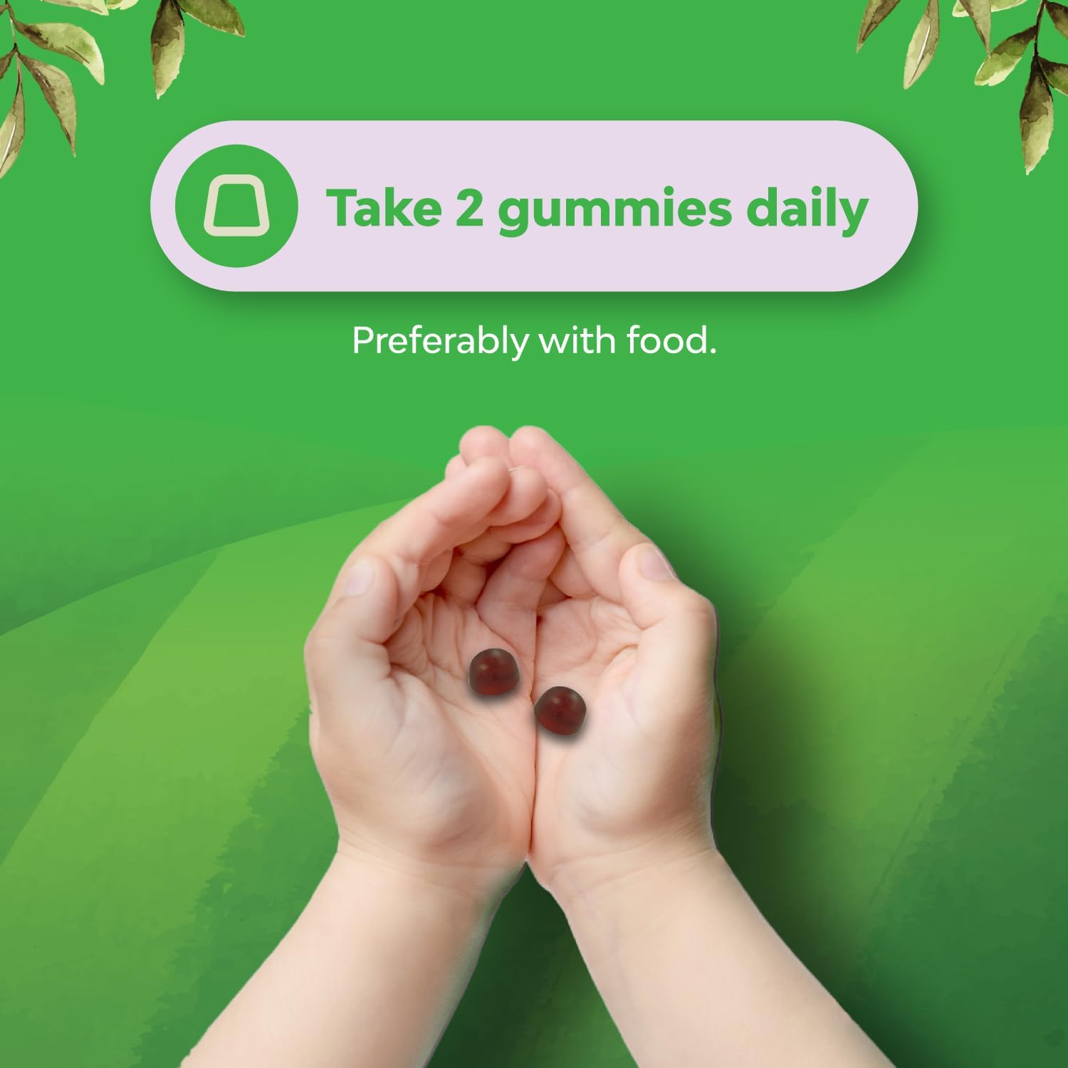 Natures Craft Kids Iron Gummies 60-count packaging signals routine use.