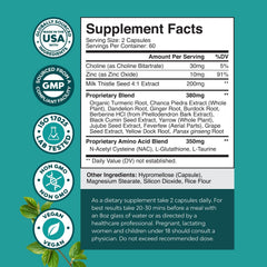 Natures Craft Liver Support NAC capsules for daily liver care