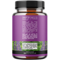 Nature's Craft maca root capsules highlight natural energy and mood support