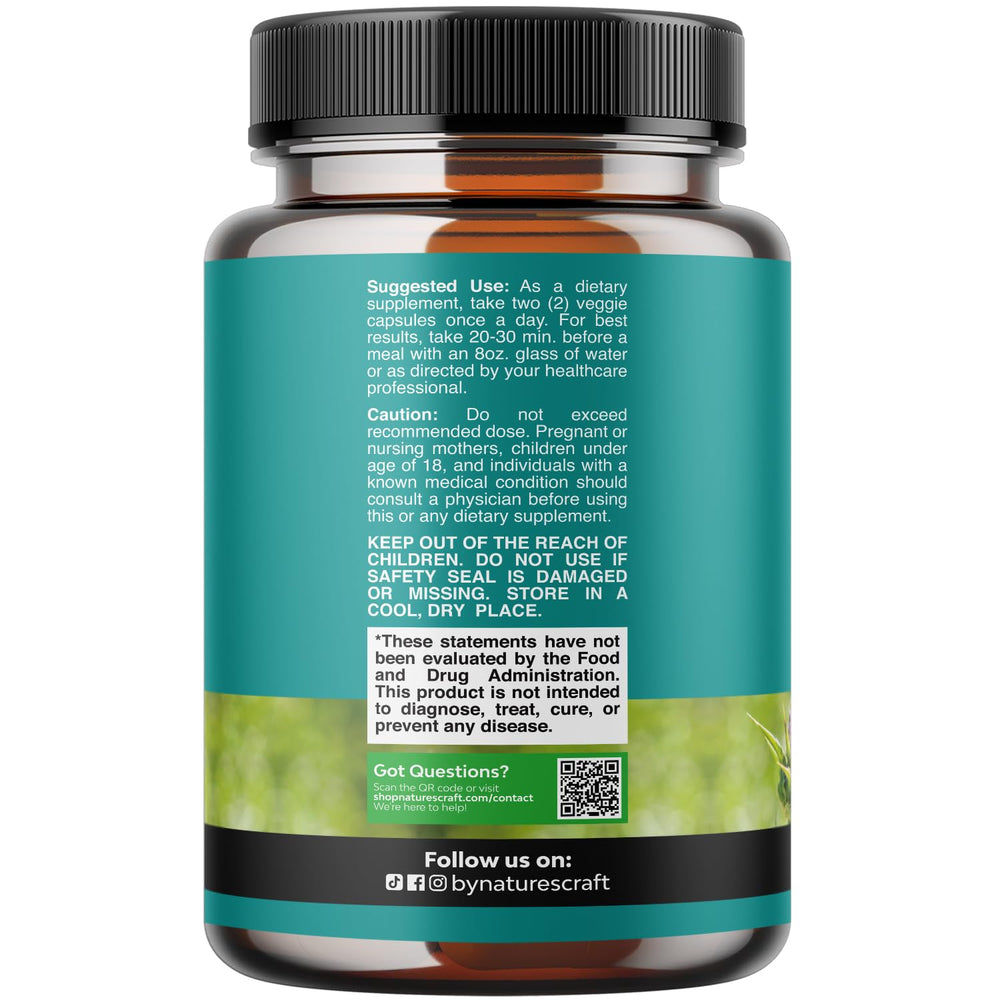 Natures Craft Milk Thistle capsules support digestion and immunity