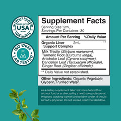 Natures Craft Milk Thistle Liquid Drops for liver health and antioxidant support.
