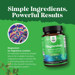 Natures Craft mood and sleep support capsules suggesting calm evenings.