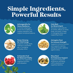 Natures Craft Mood Support label back lists ingredients and guidance