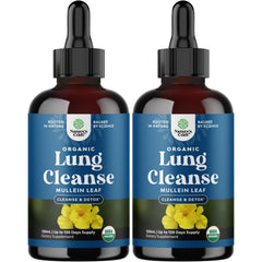 Natures Craft Mullein Drops bottle for easy respiratory support.