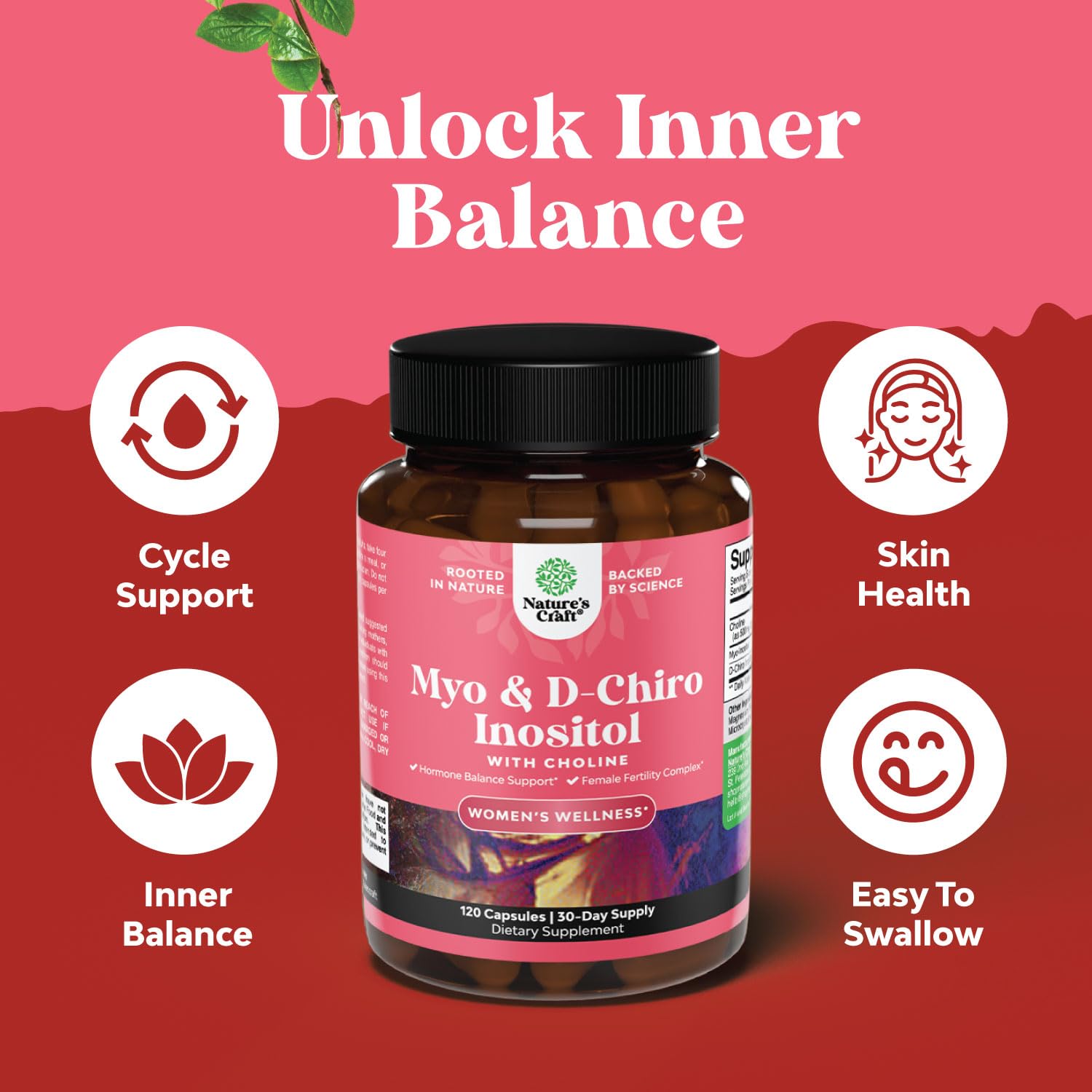 Natures Craft packaging front label highlighting vegan formula