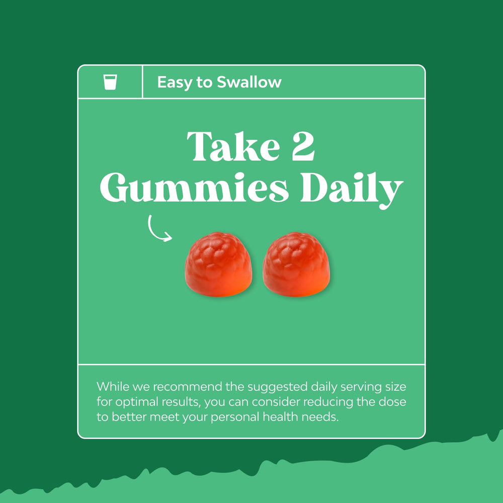 Natures Craft Teen Multivitamin Gummies ingredients blend shown to support growth.