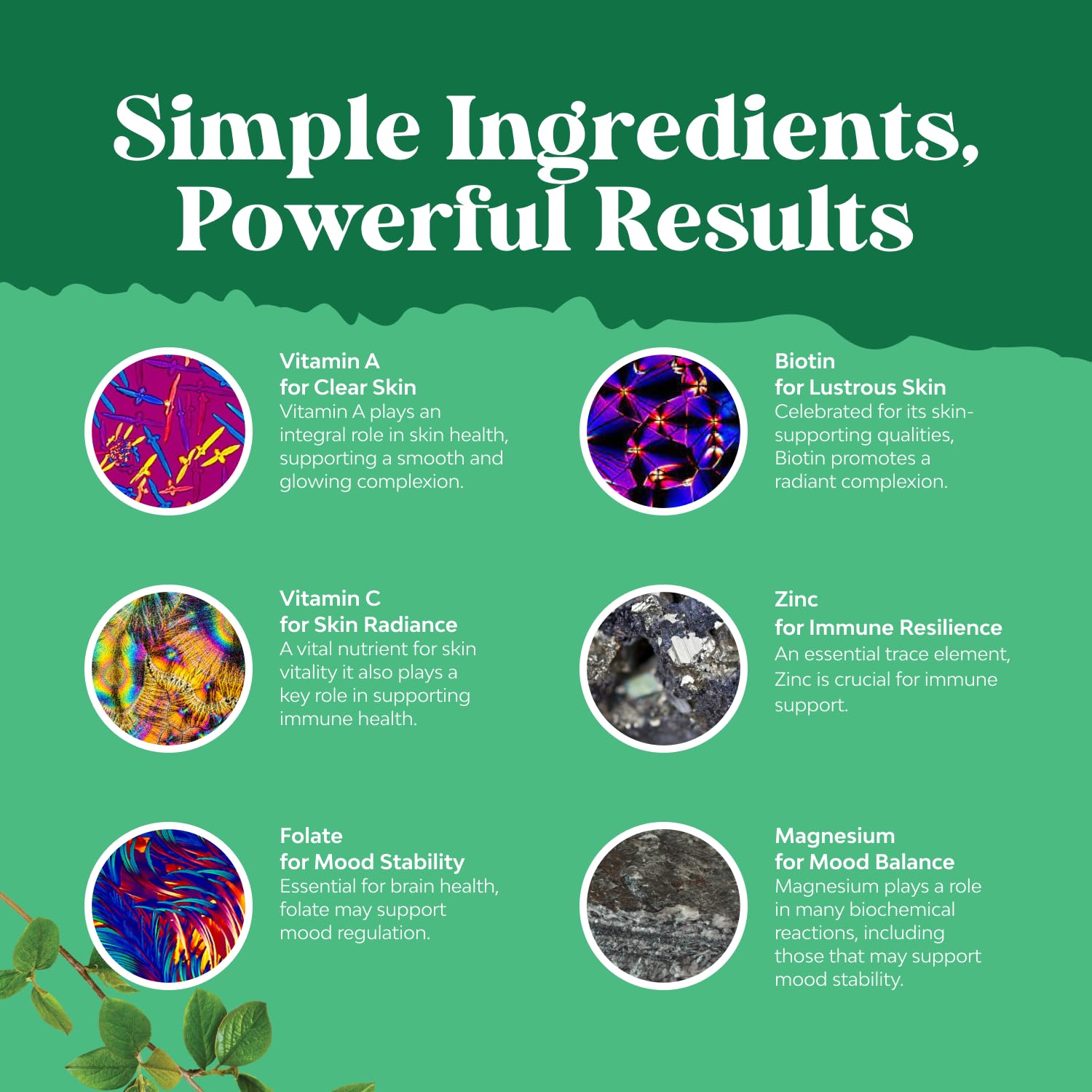 Natures Craft Teen Multivitamin Gummies USA-made label signaling quality for teens.