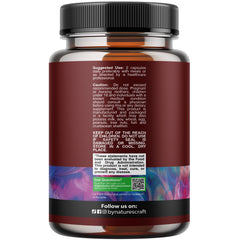Natures Craft turmeric tart cherry celery seed capsules for joint comfort.