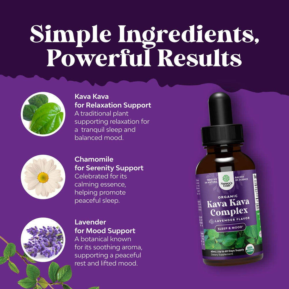 Natures Craft USA-made tincture produced in a GMP facility.