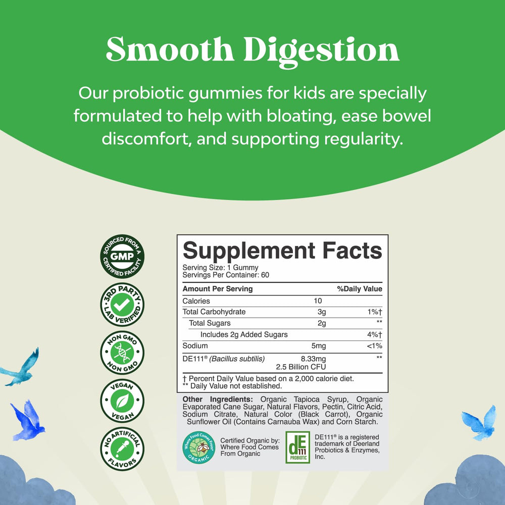Natures Craft label highlights organic vegan non-GMO probiotic formula