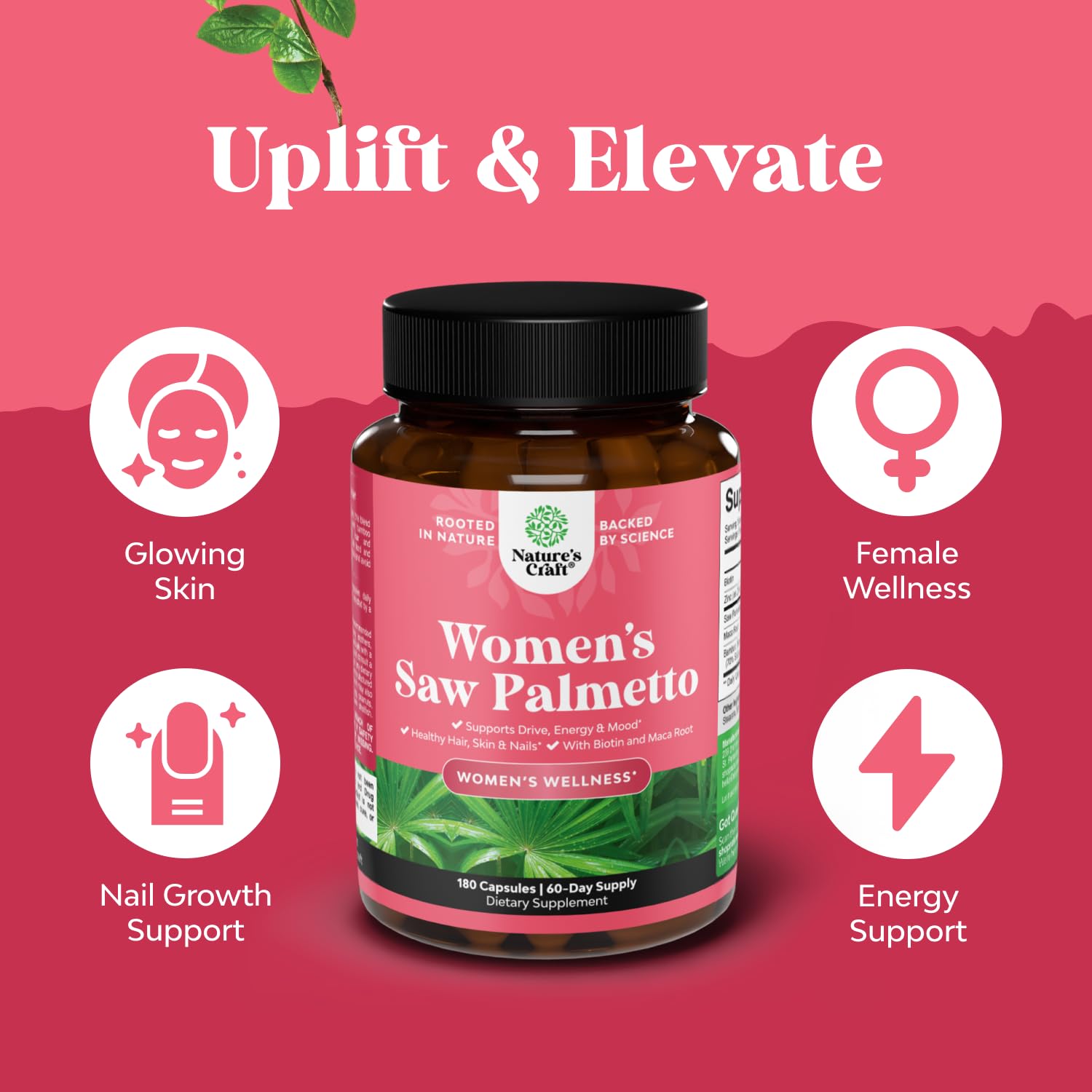 Natures Craft for women hair care routine scene showing routine integration.