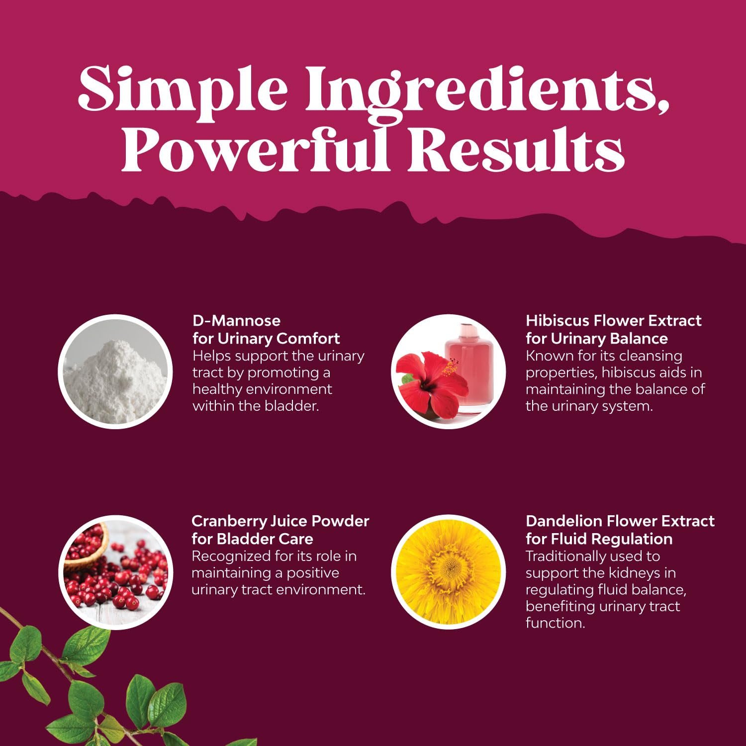 Natures Craft Women's health capsules present convenient daily bladder care