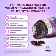 Natures Craft menopause gummies close-up highlighting chewy texture for everyday use.