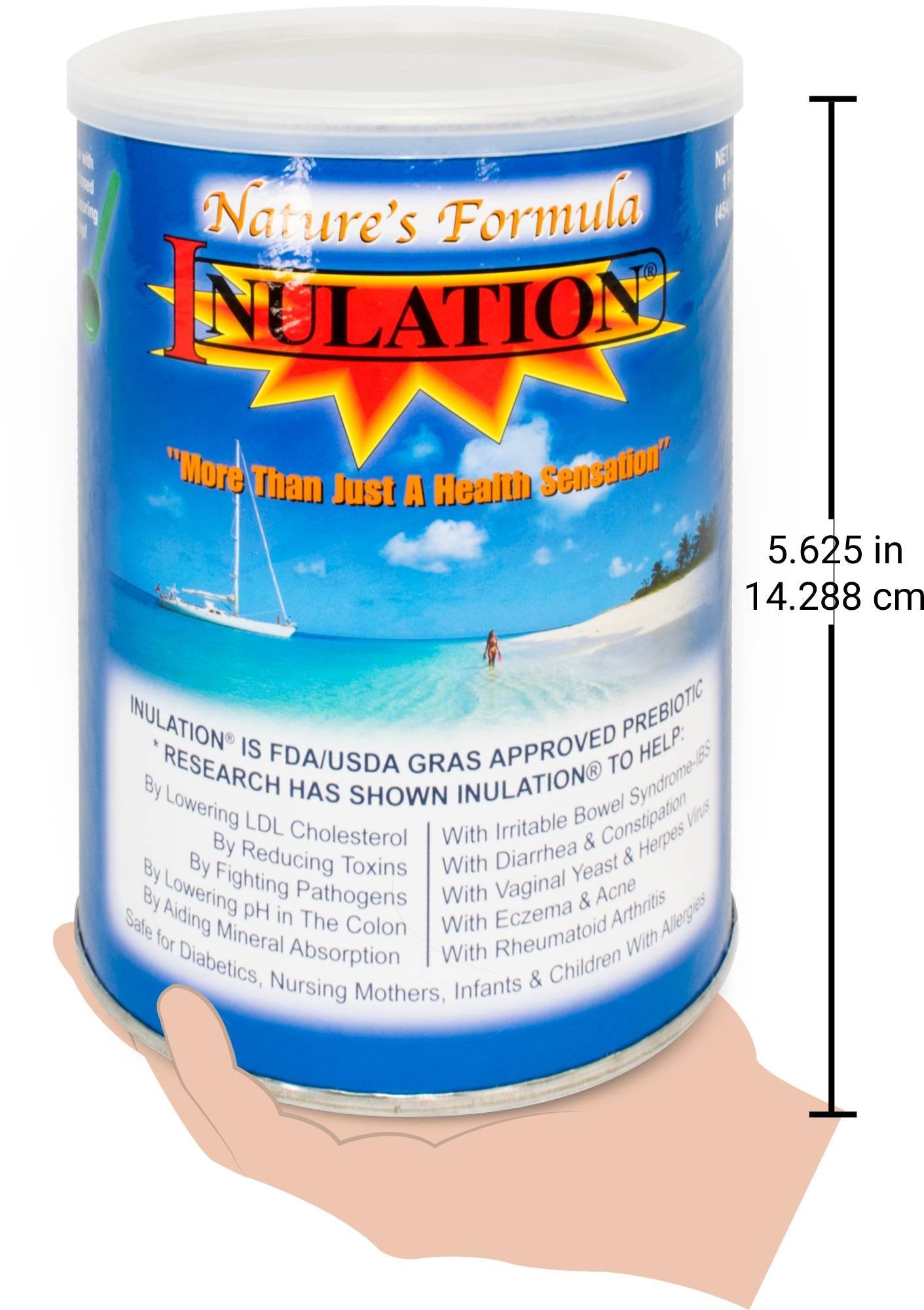 Nature's Formula Inulation dissolves smoothly in liquids for everyday use