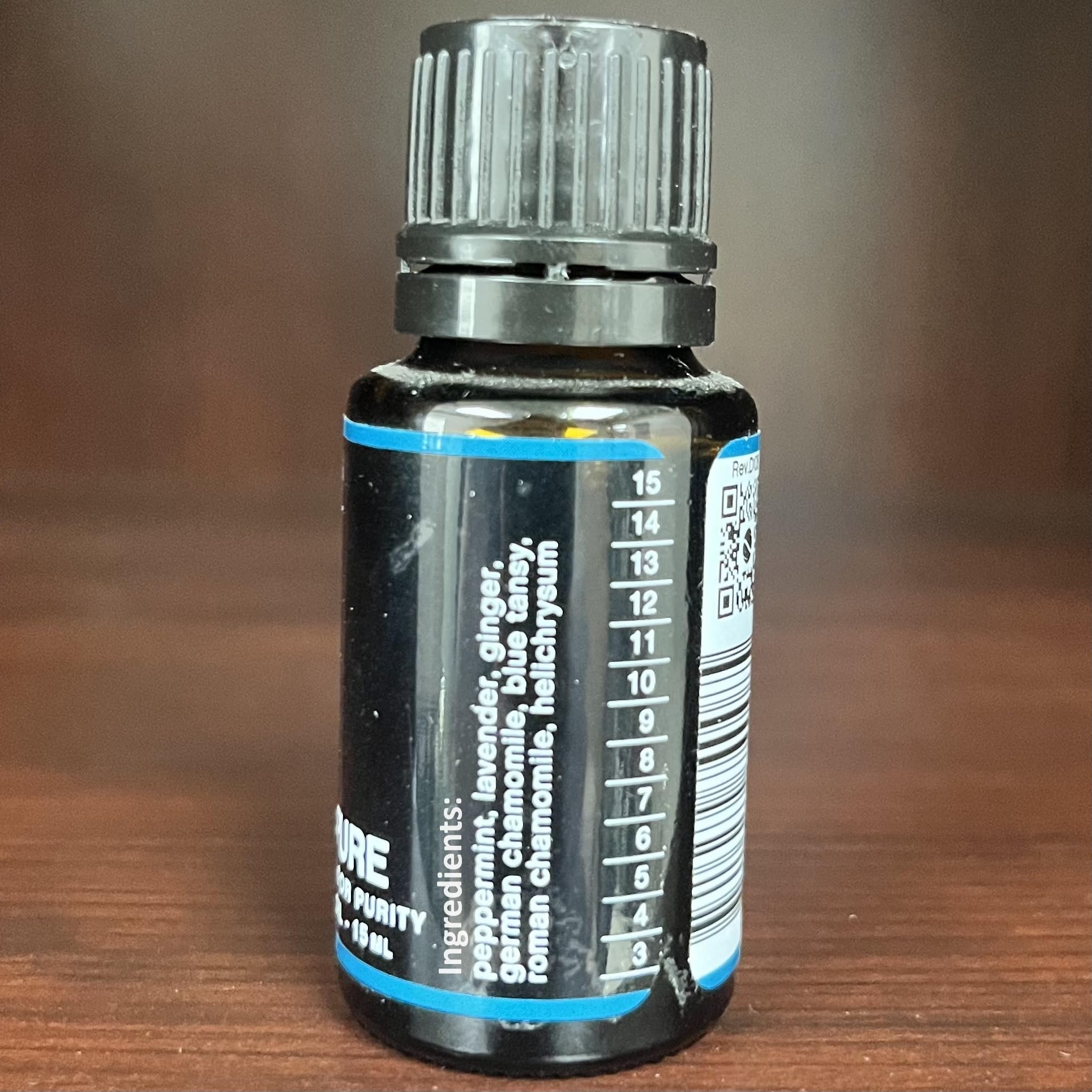 MigraEase application scene at desk with soothing aroma