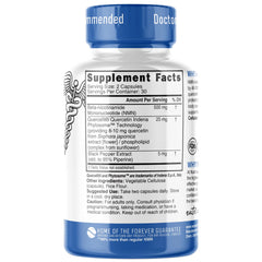 Nature's Fusions NMN capsules closeup highlights compact, easy-to-take capsules for sustained daily use.