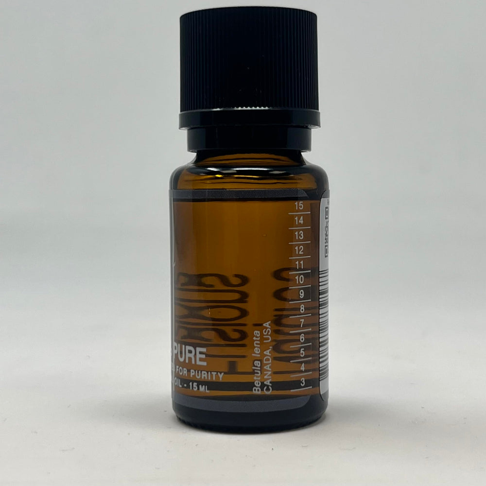 Nature’s Fusions Sweet Birch oil pairs with carrier oils for massage blends.