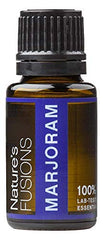 Nature's Fusions Sweet Marjoram aroma diffuser for restful sleep and calm ambience.