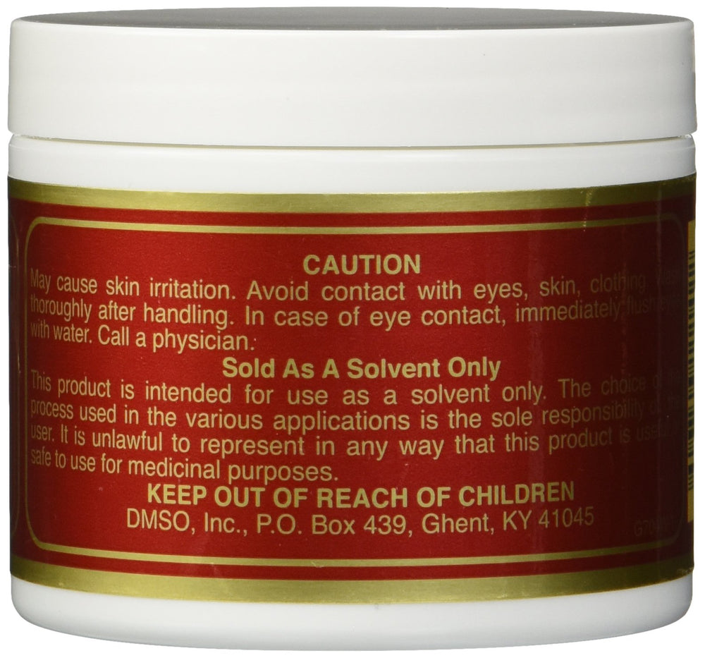 Nature's Gift DMSO gel unfragranced 4 oz applied to skin for potential relief