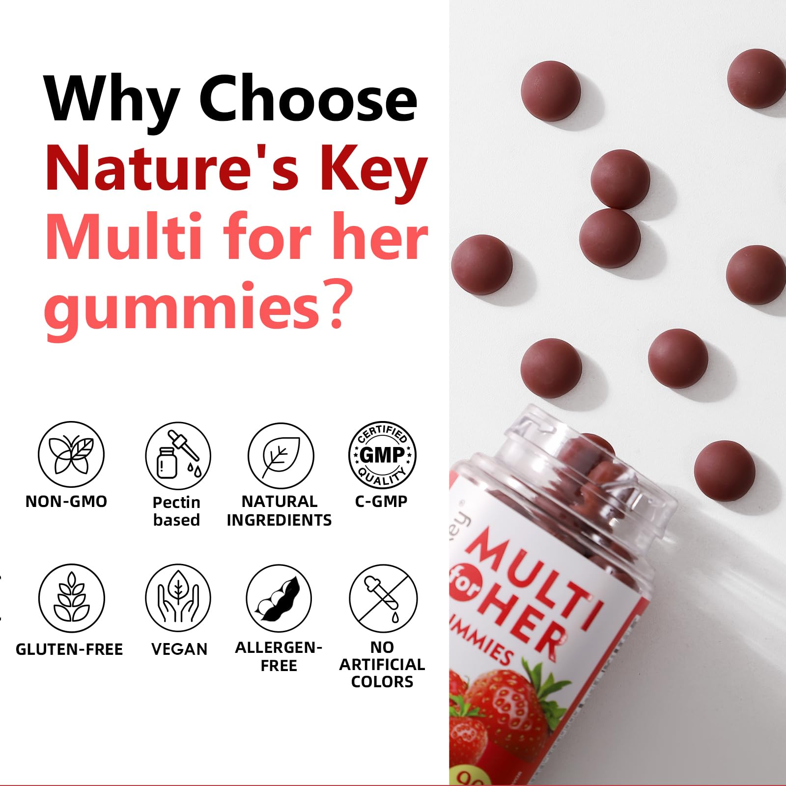 Nature's Key bottle ready for daily use on a kitchen counter