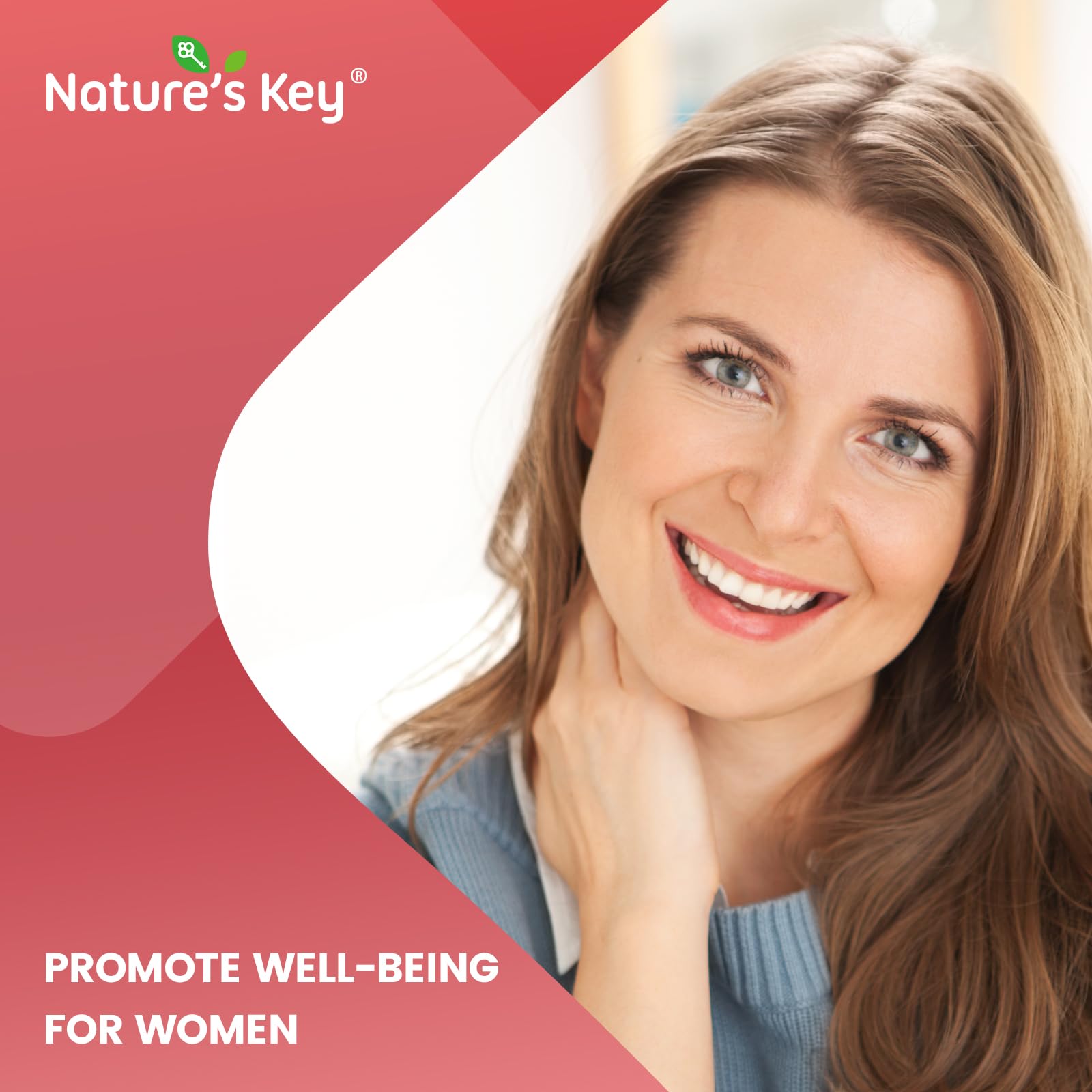 Nature's Key nutrition label on strawberry multivitamin bottle for clear ingredient info