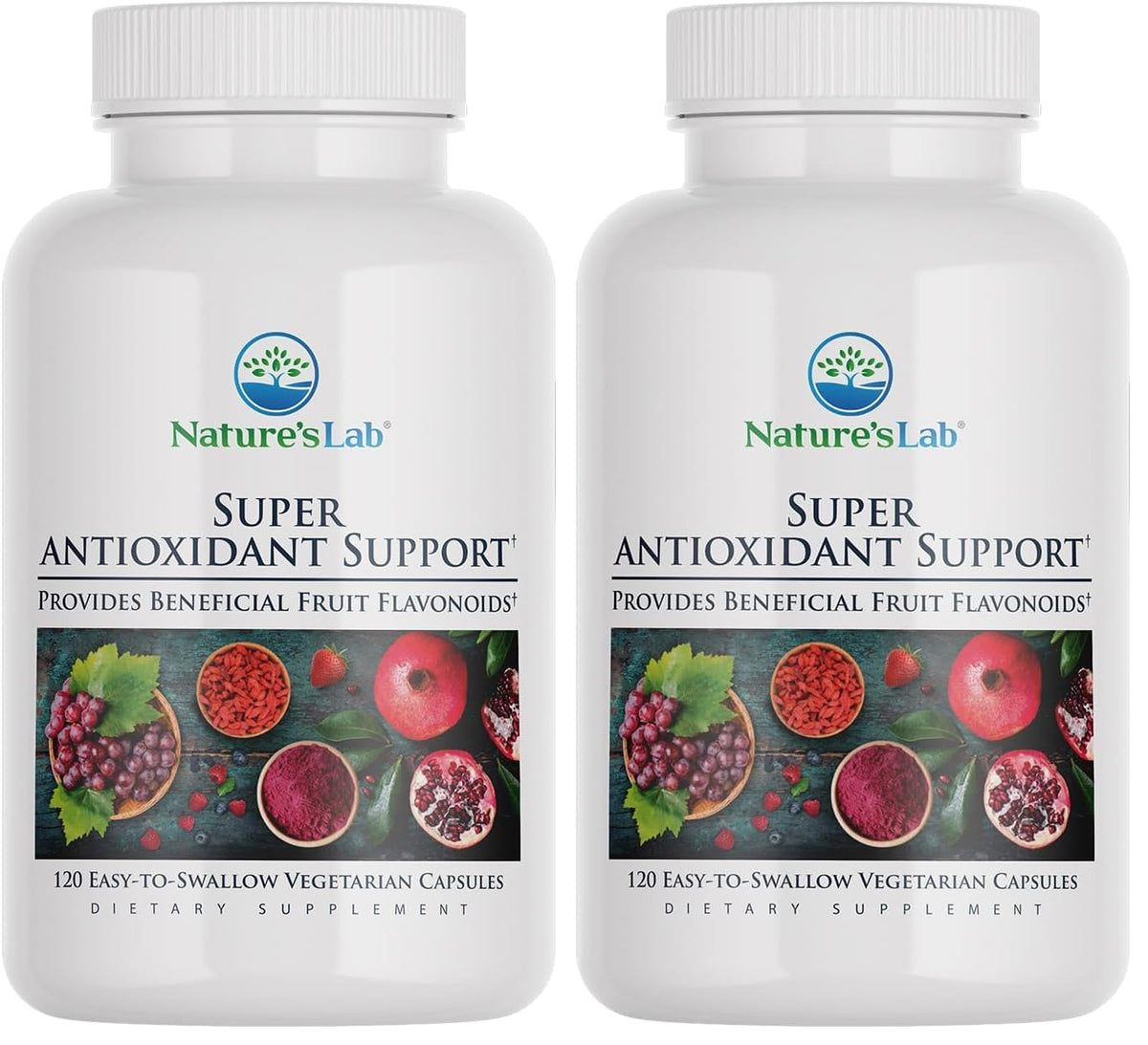 Nature's Lab Super Antioxidant bottle front view for daily wellness